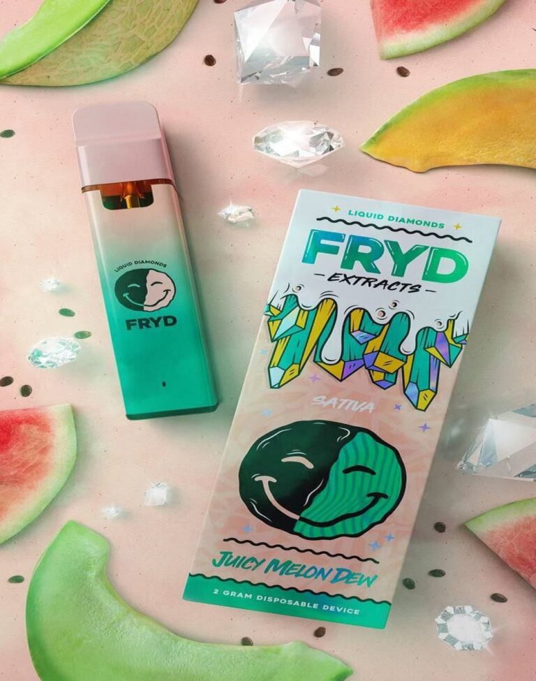 FRYD DISPOSABLE JUICY MELON DEW FRYD VAPES