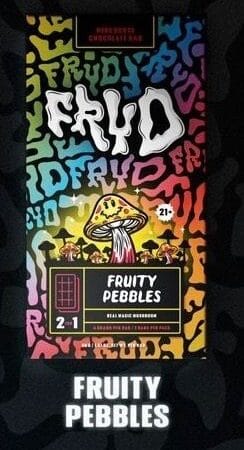 Fruity Pebbles Fryd Magic Mushroom Chocolate Bar